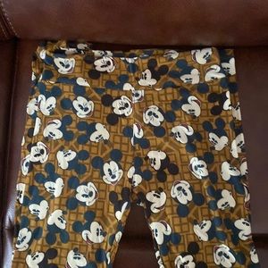 LuLaRoe OS Leggings - Disney/Mickey Mouse